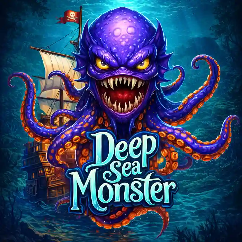 Deep Sea Monster slot game interface at solarbet