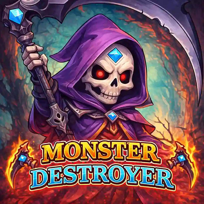 Monster Destroyer Game Poster - Solarbet Philippines